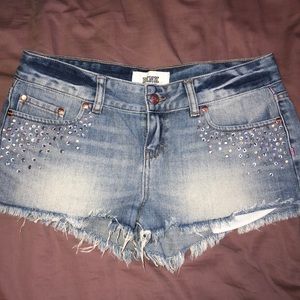 PINK Victoria’s Secret Jean Shorts